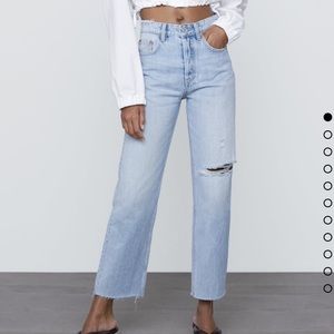 BRAND NEW Zara Straight Jeans